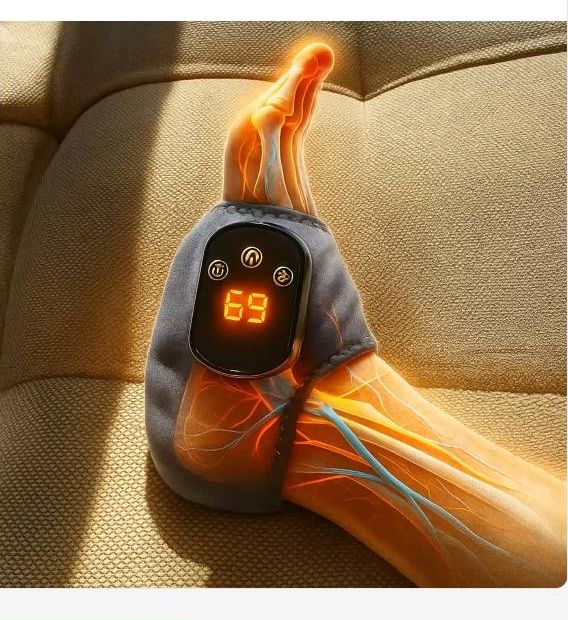 Illustration de la circulation sanguine stimulée dans le pied
