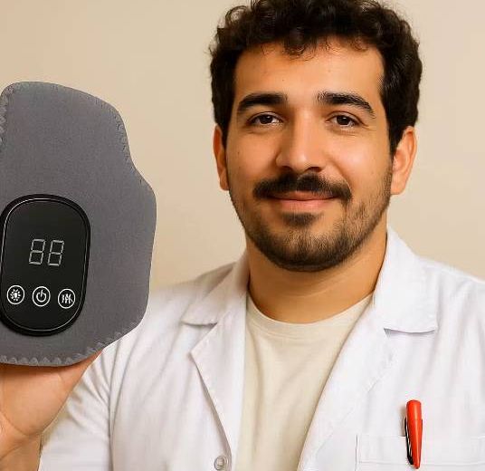 Spécialiste tenant l'appareil Curavie Tricare Foot